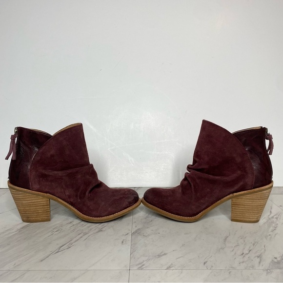 Sofft Teyton Distressed Suede Slouch Bootie 7M - Picture 5 of 14